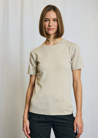 T-shirt Abelone Slimfit - Sand