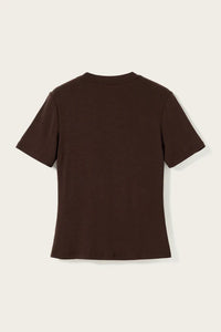 Lidie SS Top – Chocolate