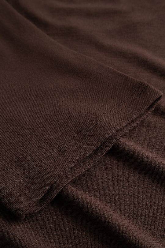 Lidie SS Top – Chocolate