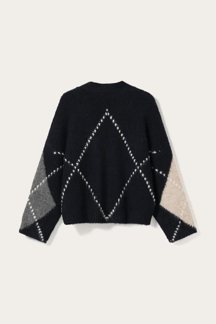 N-Laiana Knit Cardigan – Navy Mix