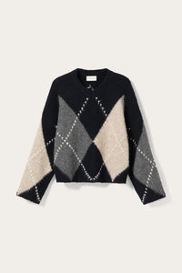 Lai Knit – Navy Mix