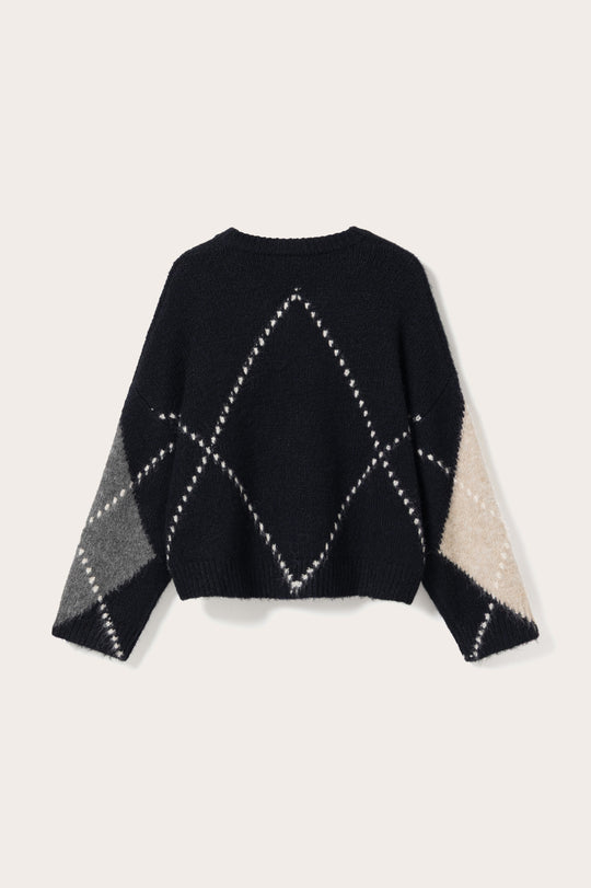 Lai Knit – Navy Mix