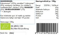 Ecuador 70% Mørk Chokolade med Abrikos, Mandler & Græskarkerner – 100 g – Anker Chokolade