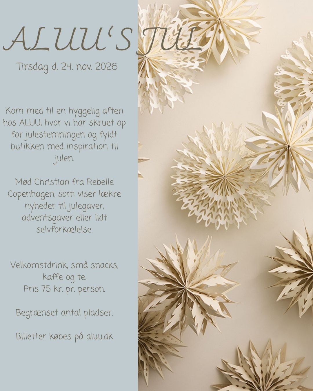 Aluu’s jul – Tirsdag d. 24 nov. 2026