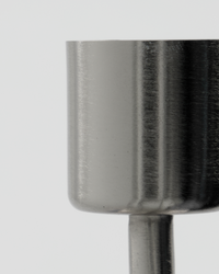 Lysestage, HDAnit, Sølv finish, lille