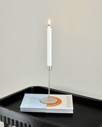 Lysestage, HDAnit, Sølv finish, stor