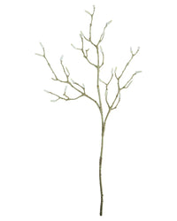 Kunstig magnoliagren i hvid