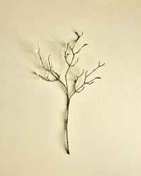 Kunstig magnoliagren i hvid
