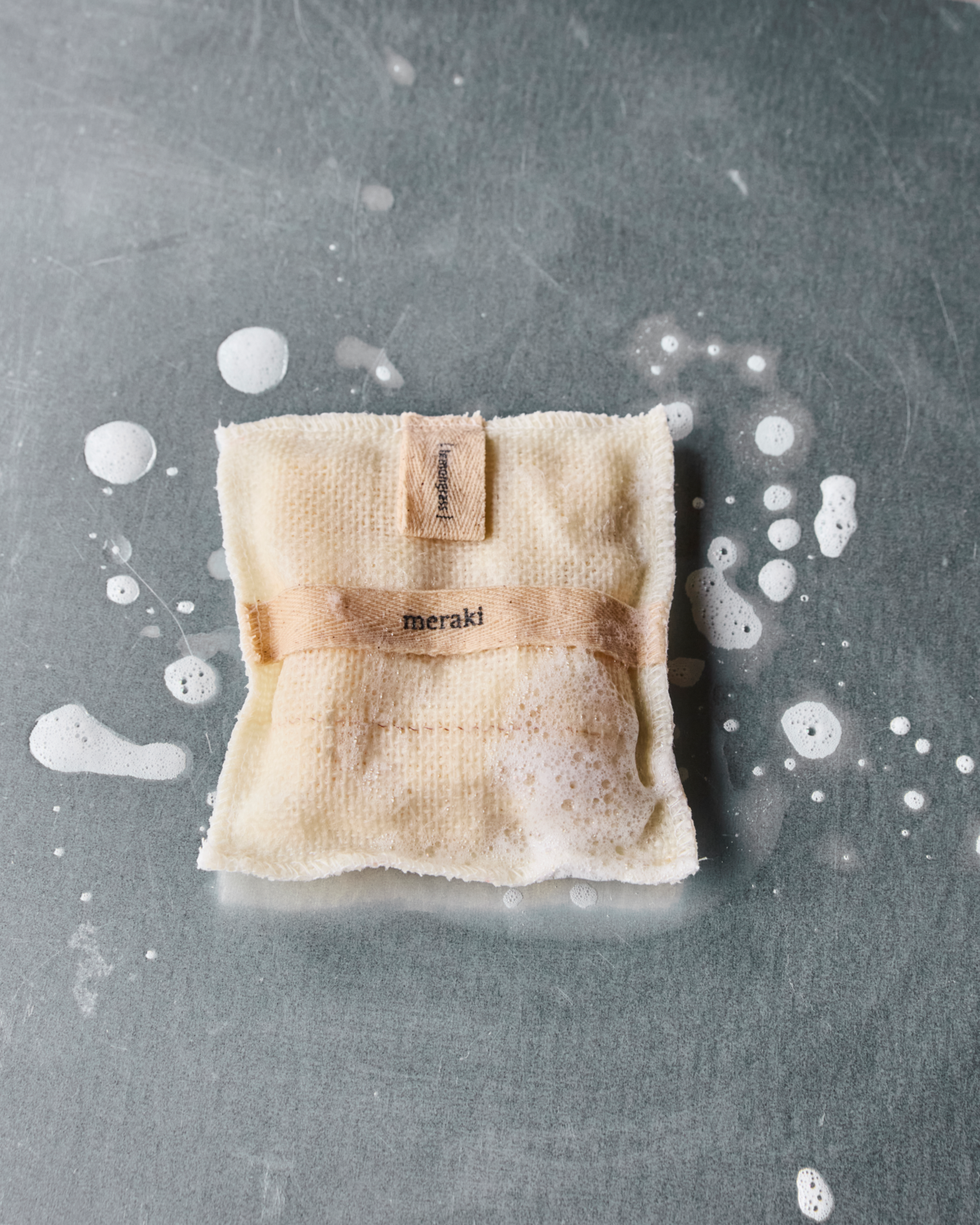 Meraki Bath mitt - Lemongrass