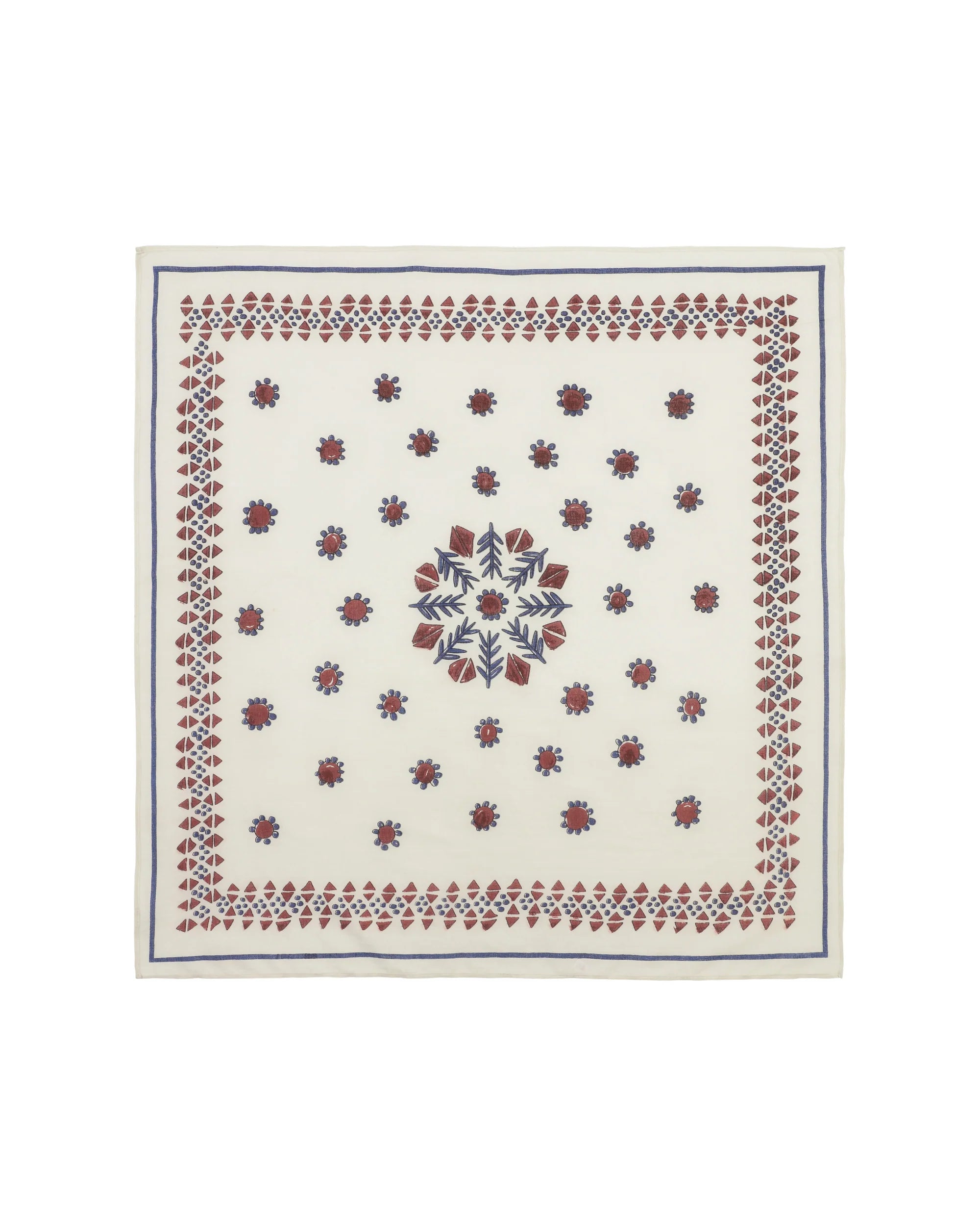 Tørklæde Artisan Bandana - BURGUNDY