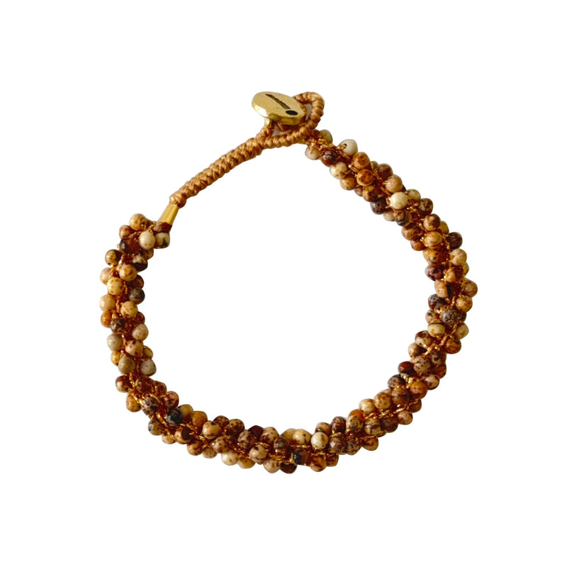 Armbånd - Jill Jazzy - Desert jasper