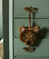 Archie check bear gift hanger