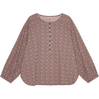 Bluse Habiba - BURGUNDY