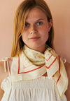 Tørklæde Little Bow bandana Vanilla
