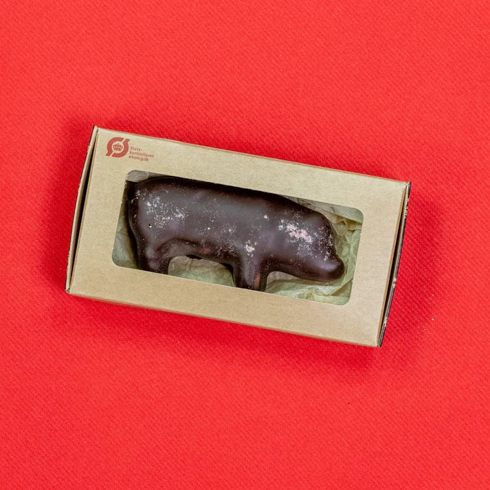 Julegris med Marcipan & Mørk Chokolade – Anker Chokolade