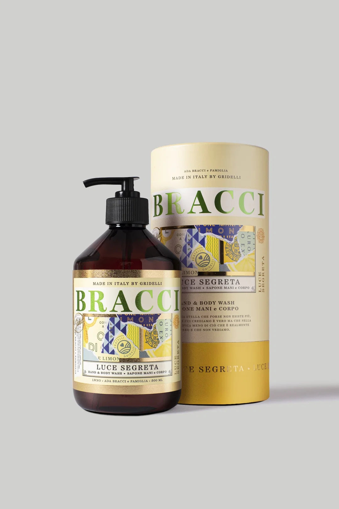 Bracc iLuce Segreta Hand & Body Wash - Lemon