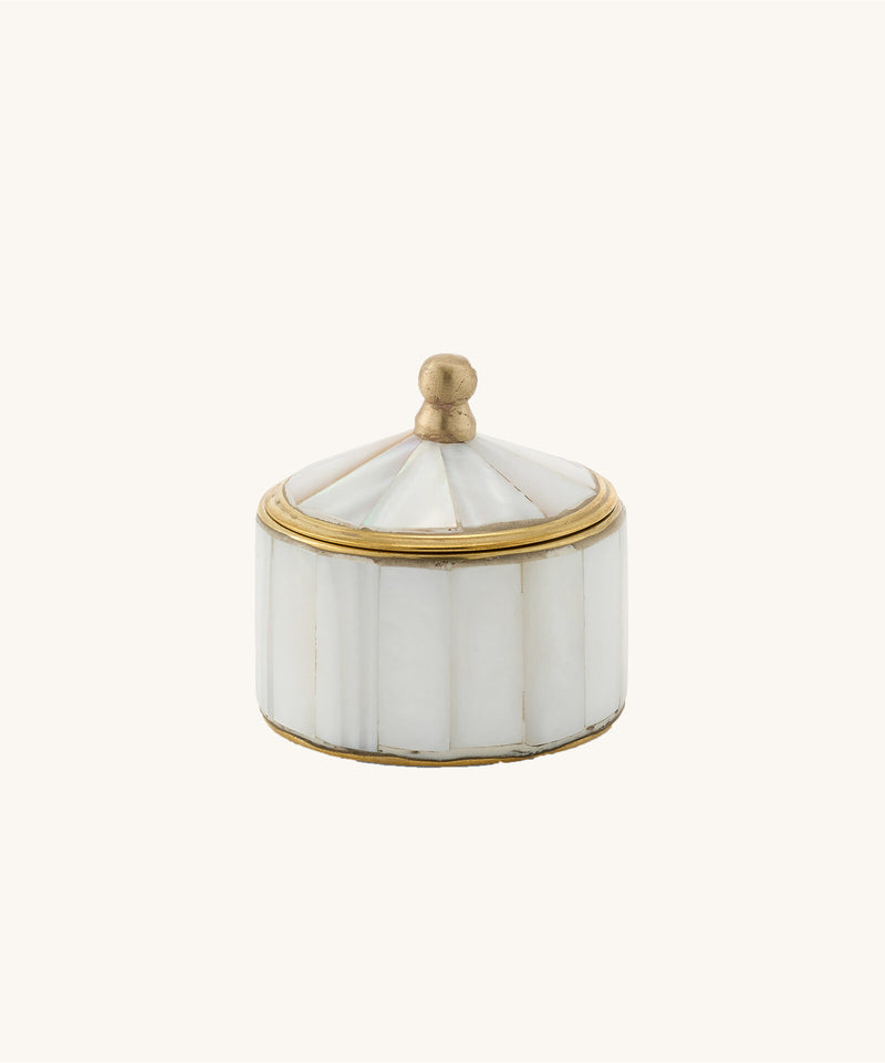 Krukke med låg Pearls