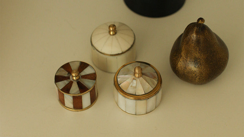 Krukke med låg Pearls