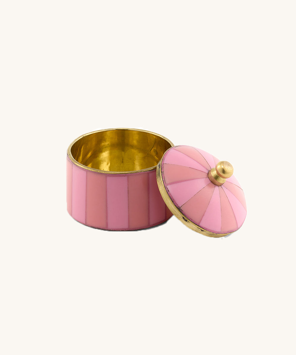 Krukke med låg Pink