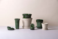 København glaseret Emerald green Ø 12 cm.