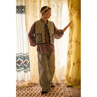 Bluse Habiba - BURGUNDY