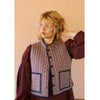 Vest Habiba - BURGUNDY