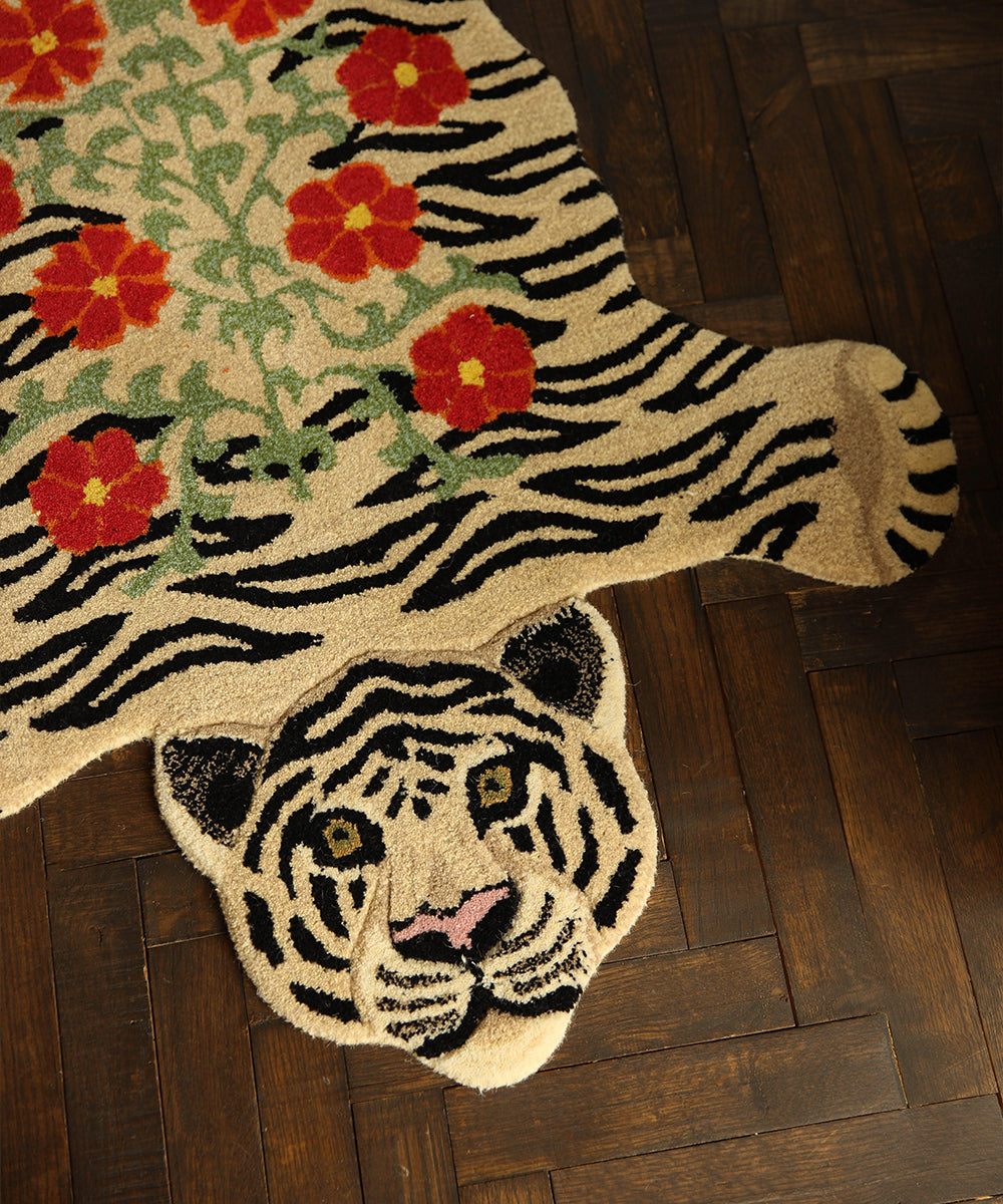 Floral Tigre Blanc lille