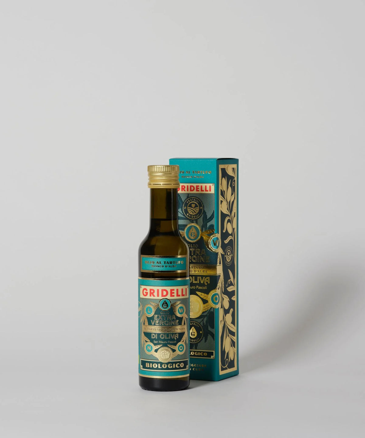Økologisk olivenolie med hvid trøffel 250ml | Gridelli