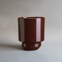 Hoff Potte sæt Ø 18 cm. Glaseret Bordeaux