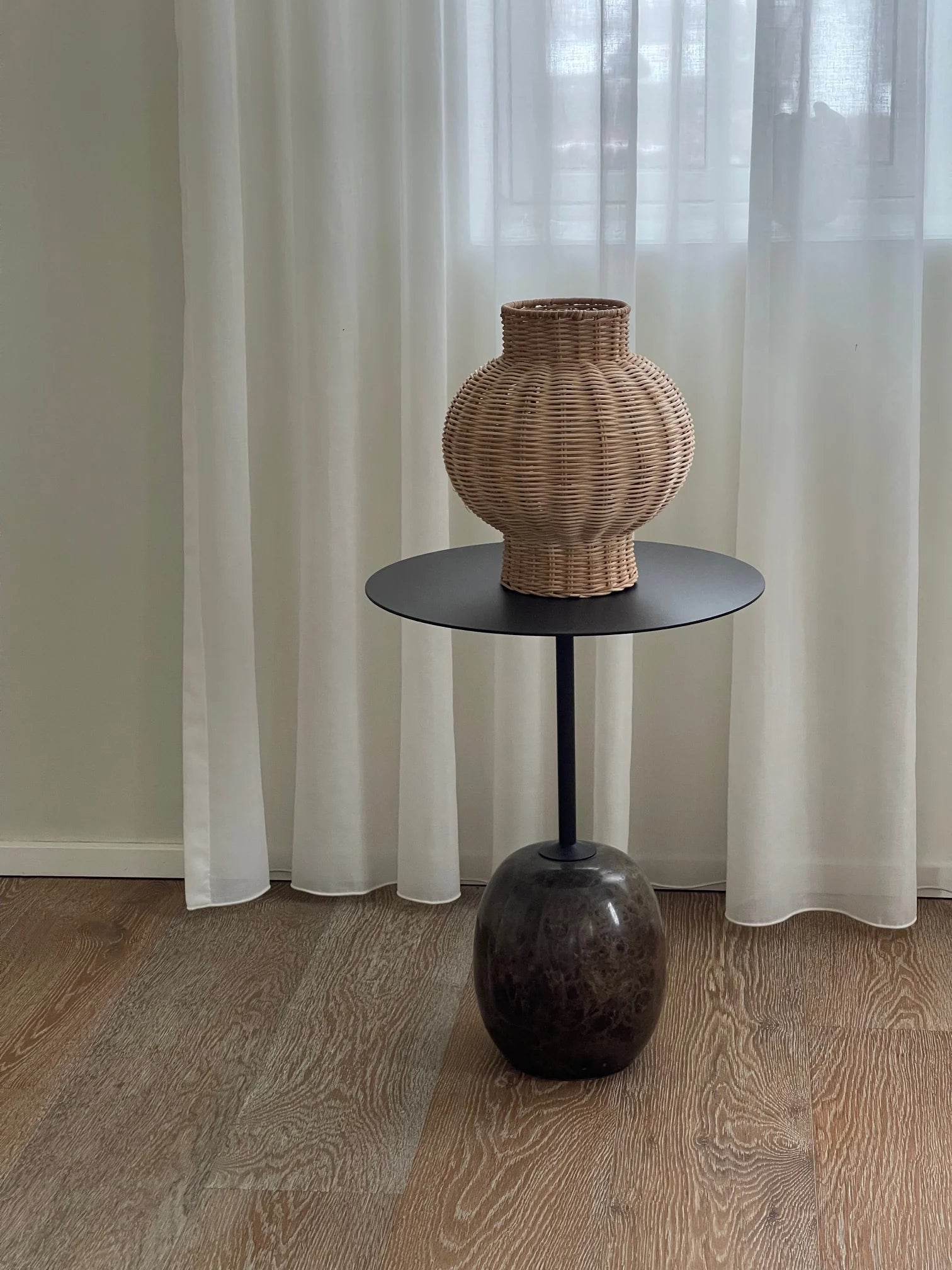 Rattan vase - Jou quilts