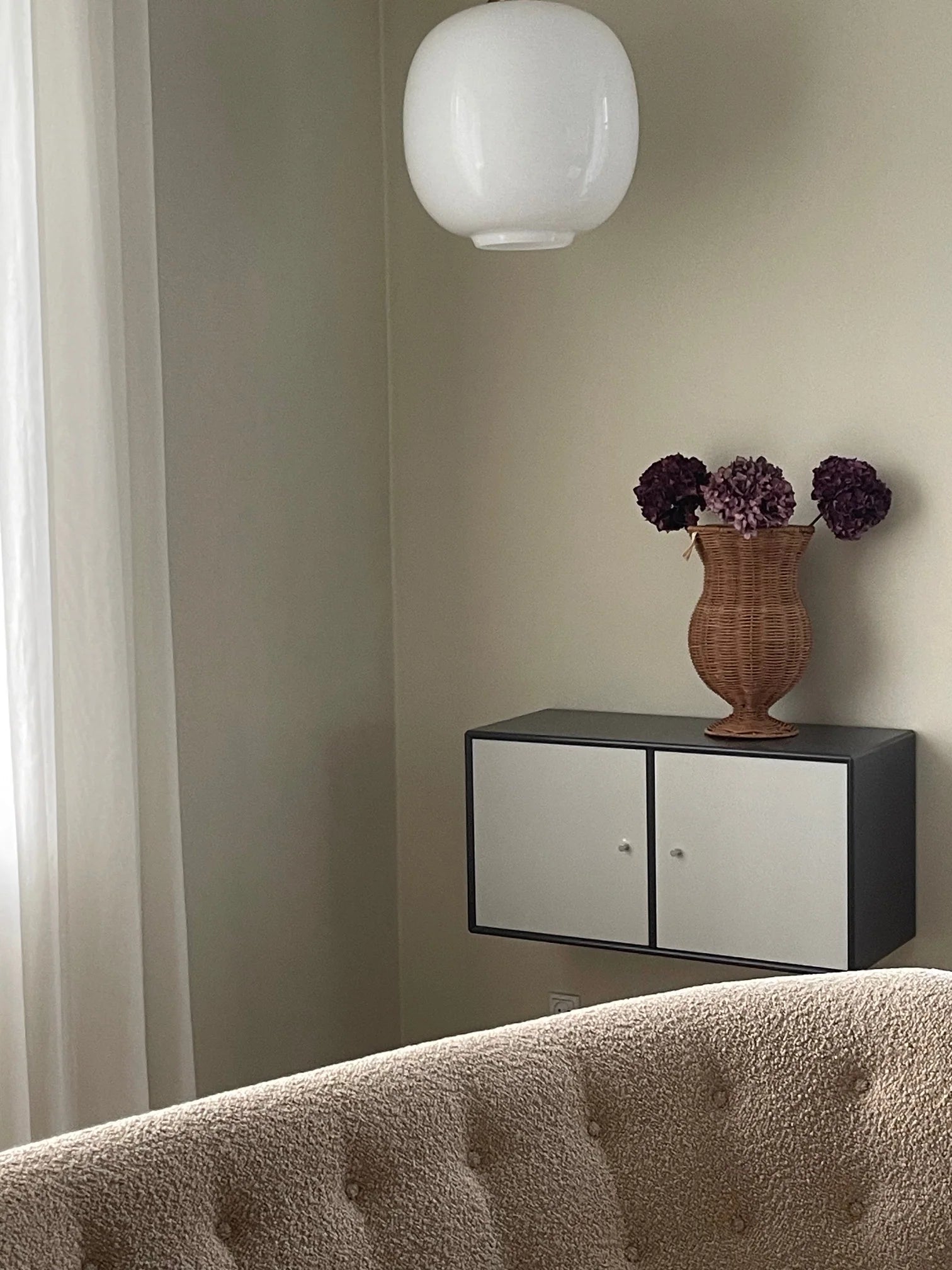 Rattan vase - Jou quilts