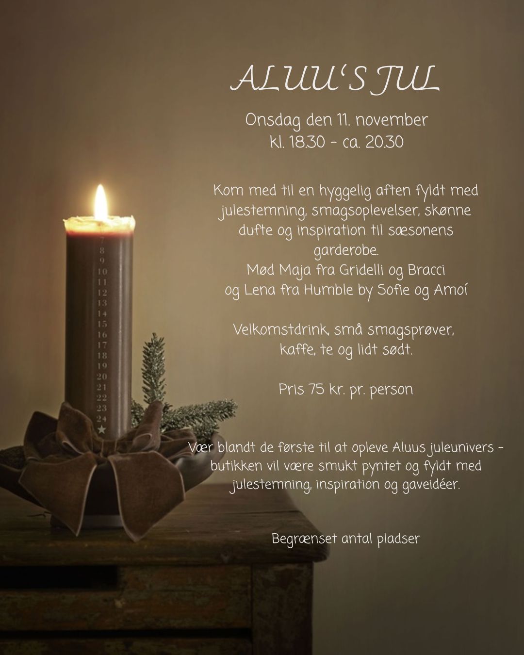 Aluu’s jul – onsdag den 11. november