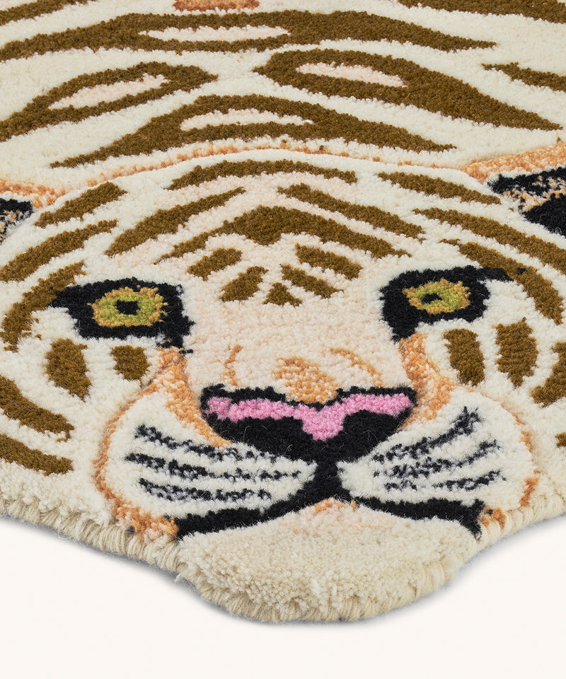 Tæppe - Jill Tiger bear - lille