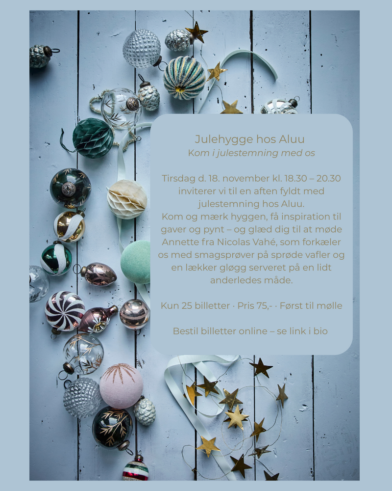 EVENT - Julehygge hos Aluu