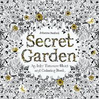 Malebog - Secret Garden. Treasure Hunt and coloring book