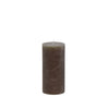 Bloklys Rustic 20x7 cm – Håndlavet gennemfarvet lys