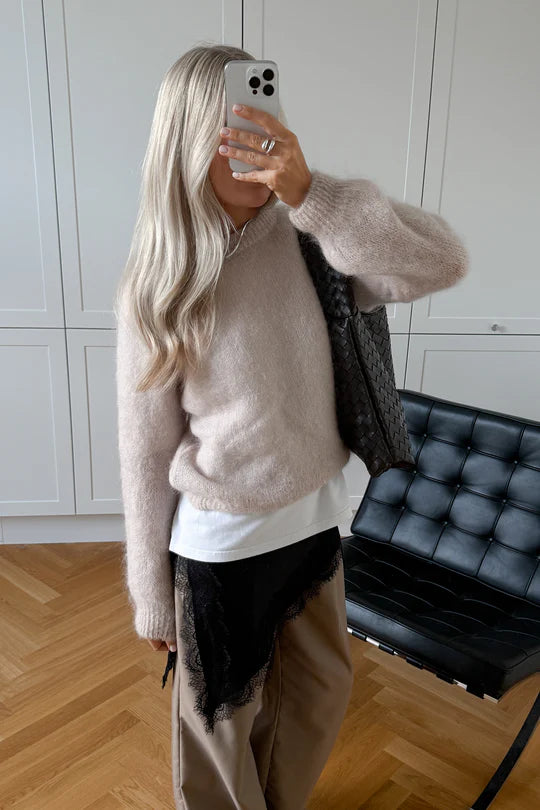 N-Latora Knit – Oyster