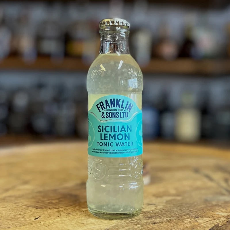 Sicilian Lemon Tonic Water – 200 ml – Franklin & Sons