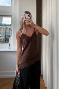 N-Minne Blouse – Chocolate