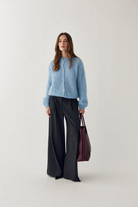 Noella N-Kae Mohair Cardigan – Blød mohair cardigan