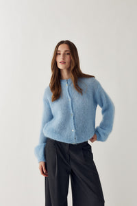 Noella N-Kae Mohair Cardigan – Blød mohair cardigan