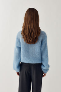 Noella N-Kae Mohair Cardigan – Blød mohair cardigan
