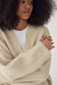 Noella N-Laiana Knit Cardigan – Kraftig strikket cardigan