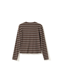 Noella N-Lidie LS Top – Langærmet stribet bluse