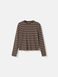 Noella N-Lidie LS Top – Langærmet stribet bluse
