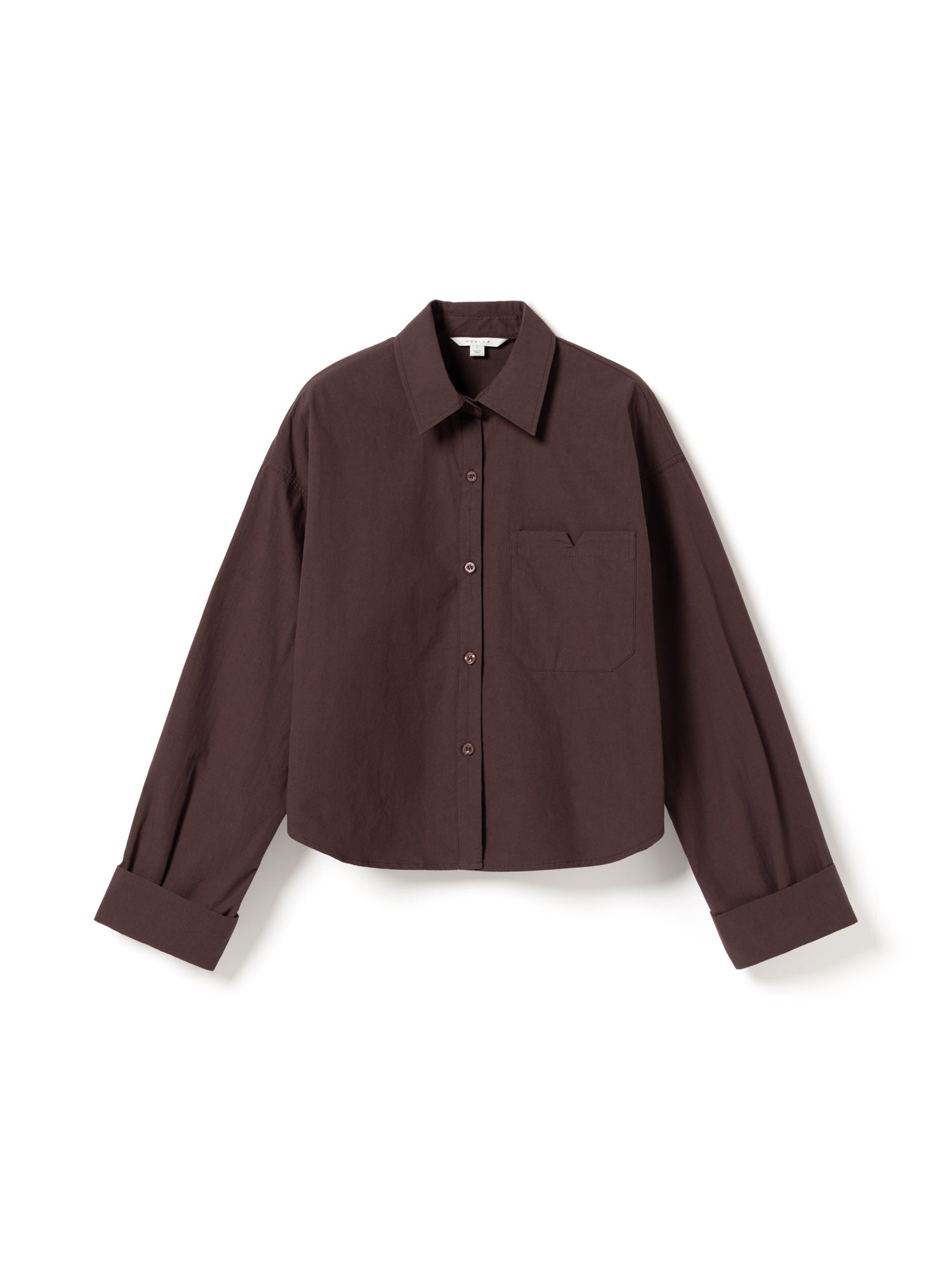 Noella N-Marlon C Shirt – Cropped bomuldsskjorte
