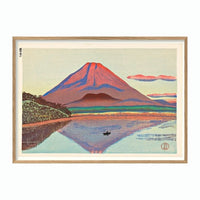 Red Fuji - 50 x 70 cm. inkl. egetræsramme