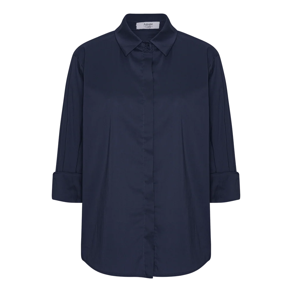 Norma Skjorte - Navy - One Size