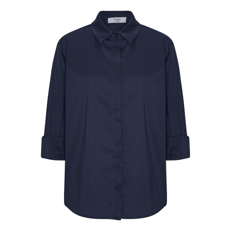 Norma Skjorte - Navy - One Size