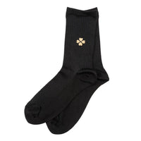 Golden Clover Strømper - Sort